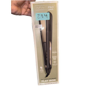 Conair InfinitiPro Digital Hair Straightener Straightening Flat Iron Ceraamic 1"